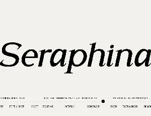 Seraphina font