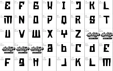 Ancient Park Demo font