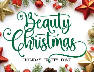 Beauty Christmas font