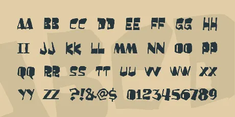 Orangutan font