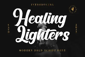 Healing Lighters font