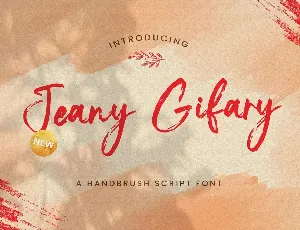 Jeany Gifary font