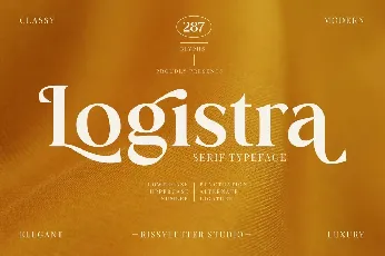 Logistra font