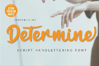 Determine Script font