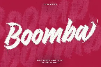 Boomba font