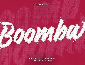 Boomba font