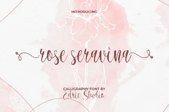 Rose Seravina Demo font