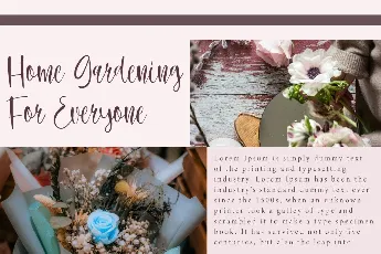 Rose Seravina Demo font