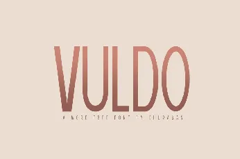 Vuldo Sans Serif font