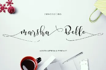 Marsha Belle Free font