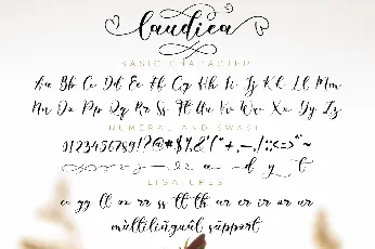 Laudiea font