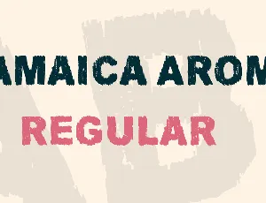 Jamaica Aroma font