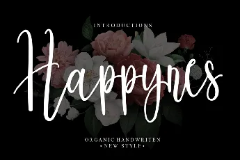 Happynes font