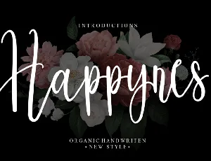 Happynes font