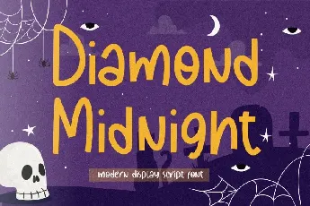 Diamond Midnight Modern Display font