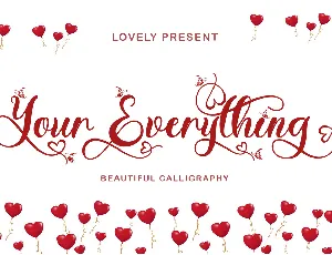 Your Everything font