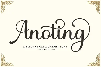 Anoting font