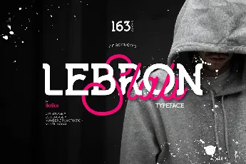 Lebron Slab font