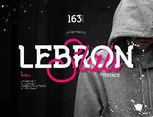 Lebron Slab font