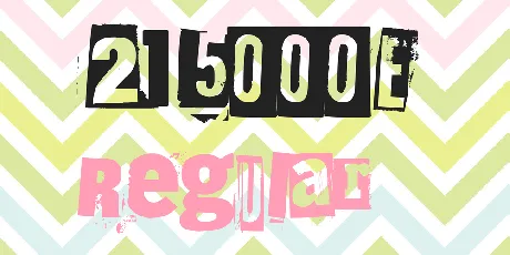 215000E font