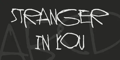 Stranger In You font