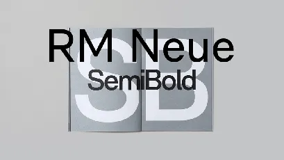 RM Neue font