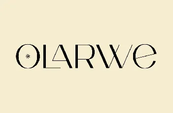 Olarwe font