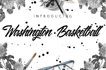 Washington Basketball font