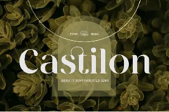 Castilon font