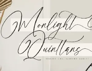 Monlight Quinttans font