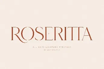 Roseritta Ligature Serif Typeface font