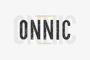 ONNICs font