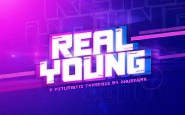 Real Young Typeface font