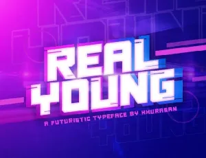 Real Young Typeface font