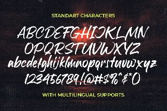 High Recoil font