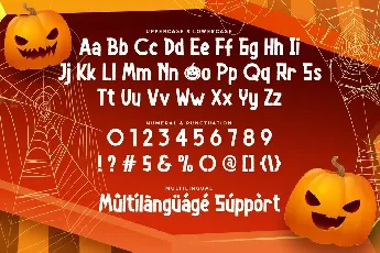 Yellow Pumpkin Demo font