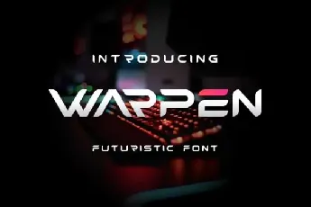 Warpen font