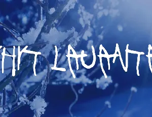 Lyhyt Lauantai font