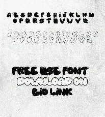 BubbleMark font