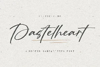 Pastelheart font