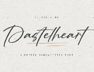 Pastelheart font