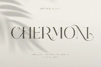 Chermoni font