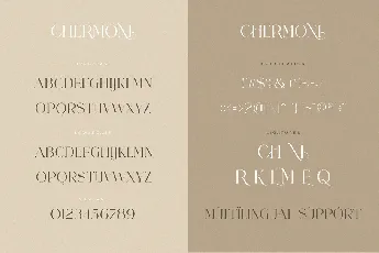 Chermoni font