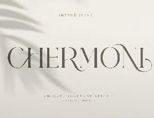 Chermoni font