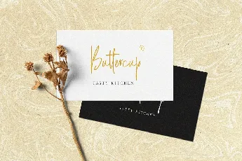 Goldenside Handwritten Script Typeface font