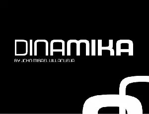 Dinamika Sans font