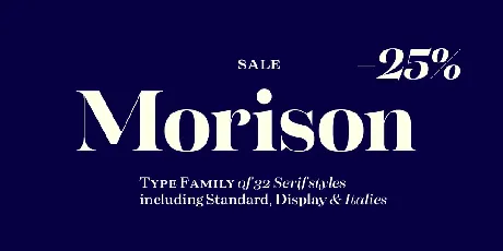 Morison font