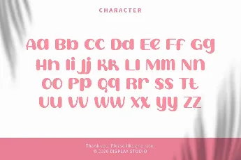 Sweet Creamy Display font