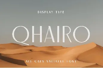 Qhairo font