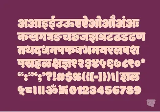 Modak font